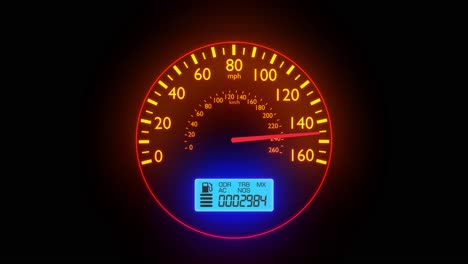 Speedometer-fast-car-automobile-speed-dashboard-accelerate-mph-kph-light-4k